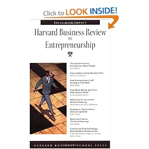 Harvard Business Review on Entrepreneurship 