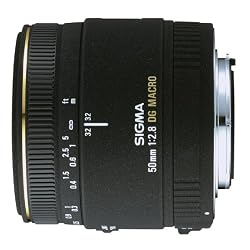 Sigma 50mm f/2.8 EX DG Macro Lens for Nikon SLR Cameras