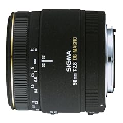 Sigma 50 mm F2,8 EX DG Makro-Objektiv (55 mm Filtergewinde) f�r Nikon D Objektivbajonett