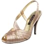 Nina Women's Aggy Dress Sandal,Gold,5.5 M US