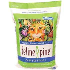 Feline Pine  Original Cat Litter, 40-Pound Bags
