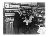 Historic Print (L): [U.S. Bureau of Chemistry activities, 190-: rat feeding experiment in lab]