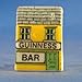 Porcelain China Collectable Thimble - Miniature House Shape - Guiness Bar