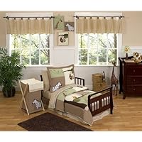 Jungle Adventure Animal Safari Toddler Bedding 5 pc set
