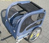 Eigenschaften Rosenau24  / Fahrradanhänger bis 40 kg - Farbe blau/schwarz