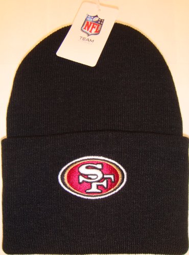 San Francisco 49ers NFL Long Beanie Knit Cap Caps Hat Hats Reebok Team Apparel