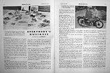 オートバイの雑誌の 1953 年のエンフィールドの流星ハリービル
