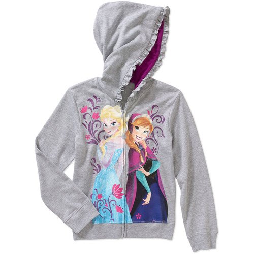 Disney Frozen Elsa and Anna Hoodie Girls