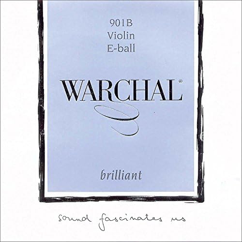 Warchal Brilliant 4/4 Violin E String - Steel - Medium Gauge - Ball End