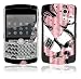Pink Sexy Lady Design Decal Skin Sticker for BlackBerry Curve 8330 Cell Phone
