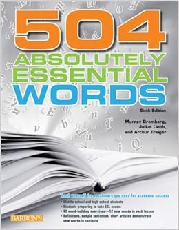 504 Absolutely Essential Words 6th Edition  504 Absolutely Essential Words 6th Edition