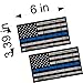 Thin Blue Line Flag/Pair / 6