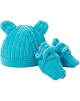 Zutano Baby Boys' Cozie Fleece Hat & Bootie Set (Baby)