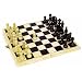 Traditional Wooden Folding Fold Up Chess Set Board Game