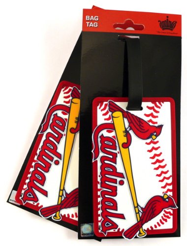 St. Louis Cardinals Two Pack Soft Laser Bag Tag