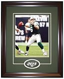 New York Jets Quaterback Mark Sanchez Framed 8x10 Photo with Ny Jets Logo