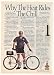 1989 Seattle Police Officer Pete Rossen Raleigh Bike Print Ad