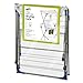Honey-Can-Do DRY-01104 2-Tier Mesh Top Premium 40-Inch Drying Rack, Silver