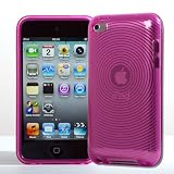 BPM Pink Protective Armour Silicone Gel Case & screen Protector for Apple iPod Touch 4th Generation 4 4g 8gb 32gb 64gb Electronics