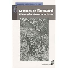 Lectures de Ronsard : Discours des miseres de ce temps