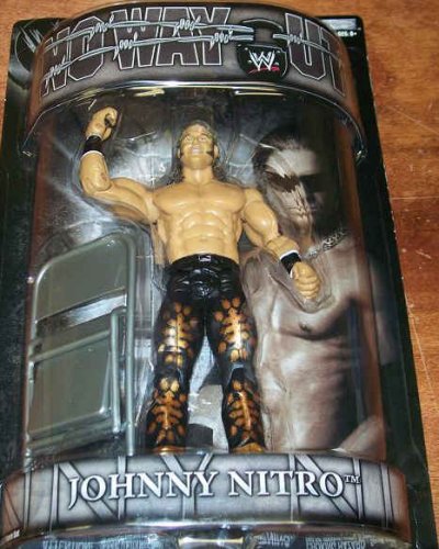 WWE Action Figure-JOHNNY NITRO NO WAY OUT PPV 15 WWE JAKKS WRESTLING FIGURE-Rocky WWE Action Figure