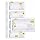 Adams Phone Message Book with Labels, 5.25 x 11 Inch, Spiral Bound, 2-Part, Carbonless, 4 Messages per Page, 400 Sets, White and Canary (S1154L)