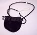 Mala, Black Agate Quartz (Meditation Rosary); including pouch
