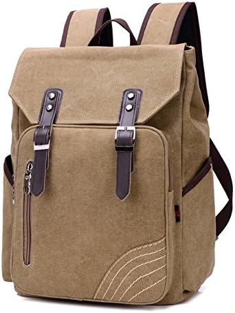 2016Men's Backpack/canvas bag/Shoulder bag doubles/M package/student bag/Leisure package/Travel Bags-C