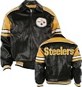 Pittsburgh Steelers 2009 Faux Leather Jacket