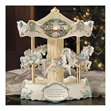 Ardleigh Elliott Animated Carousel Music Box: Cherish Your Family