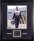 Bobby Labonte Matted 8x10 Photograph with Autographed Cut Piece