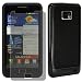 Bumper in Schwarz f�r Samsung S2 I9100 / I-9100/ I 9100 + Displayschutzfolie