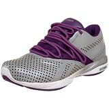 Reebok Women's EasyTone Trend Sneaker,Silver/Purple Emperor,8 M US