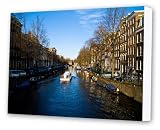 Amsterdam Canal no. 8 canvas print artwork
