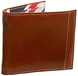 Ben Sherman Pieced Flag Slimfold Wallet,Brown,one size