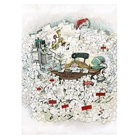 Over Worked, Under Paid Humor Giclee Poster Print by Gary Patterson, 18x24