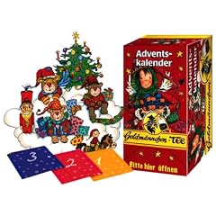 Goldm�nnchen Tee Adventskalender klein, 25 einzeln versiegelte Teebeutel, 1er Pack (1 x 57 g)