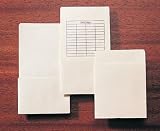Kent Adhesive Products Book Pockets - Hi-Lo Style Plain Top, Plain Back - 500/box