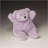 Lavender Lou Teddy Bear - Lilac 12" by Sonoma Lavender LSABEA-LIL