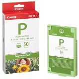 Canon Original Easy Photo Pack E-P50 (50 Postcard size prints) for the SELPHY ES Series