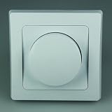 Produkt-Bild: DELPHI Dimmer f&uuml;r elektronische Trafos250V~/ 300W, inkl. Rahmen, UP, wei&szlig;