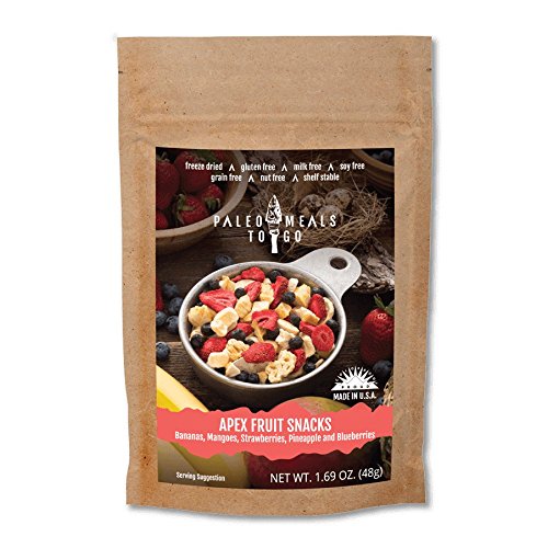Apex Fruit Snacks Freeze Dried Lightweight Paleo Snacks for Backpacking, Camping, and on the Go