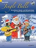 Jingle Bells: Die sch�nsten Advents- und Weihnachtslieder f�r 1-3 Gitarren und/oder Melodieinstrumente in C. 1-3 Gitarren (Melodieinstrumente in C ad ... und/oder Melodieinstrumente in C ad lib