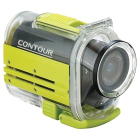 Contour GPS HD Helmet Video Camera Underwater Waterproof Housing, (Rated up to 60 m)