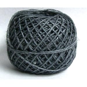 Hemp~ 100% Pure Fine Hemp Yarn!!~ Excellent For Necklaces, Braclets, And More!! (grey)