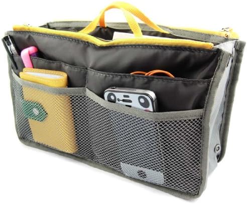 kilofly Purse Insert Organizer, Expandable, with Handles