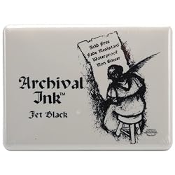 Ranger Archival Jumbo Inkpad #3, Jet Black
