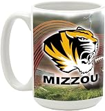 NCAA University of Missouri 15-Ounce Stadium Series Ceramic Mug