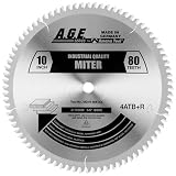 Buy Amana Tool A.G.E. Series MD10-806 Heavy Duty Miter Double Miter  10-Inch x 80... by Amana Tool