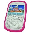 RIM Blackberry Bold 9000 Swirly Line Protector Soft Case Silicone Thick Cover Hot Pink
